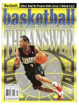 Jan 2001 Beckett Basketball Magazine #126 Allen Iverson - $9.89