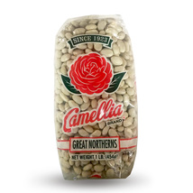 Camellia Brand Great Northern Beans Dry Beans 1 Pound - £10.11 GBP