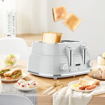 4-Slice Toaster, Retro Toaster - £71.14 GBP