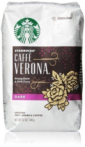 Starbucks Caffe Verona Dark Roast Ground Coffee 12oz 6 Bags Item image 2