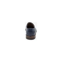 Stacy Adams Riccardi Plain Toe Oxford Shoes Animal Print Blue 25575-400 image 2