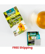 Dilmah Moroccan Mint Green Tea-1.5g x 20 Individually Wrapped Tea Bags F... - $302.77 MXN