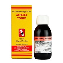 3x Dr Reckeweg Germany R95 Alfalfa Tonic 100ml | 3 Pack - £34.09 GBP