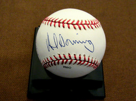 Al Downing 74-77 N.L. Champs La Dodgers 1961 Yankees Signed Auto Baseball Jsa - £77.43 GBP