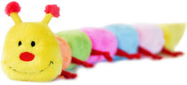 Zippypaws Rainbow Caterpillar Plush Toy With 7 Squeakers - £9.30 GBP+