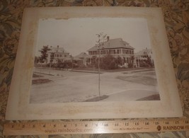 Manchester, NH Giant 18x14 Cabinet Photo Victorian Home - J.G. Ellinwood - £100.24 GBP
