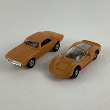 The Lindberg Line Die Cast Vehicles Camaro #9 Porsche Carrera #1 Vintage... - $47.21 CAD
