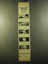 1950 Westclox Watches Advertisement - Wrist Ben, Lance, Rajah, Pocket Ben - £14.78 GBP