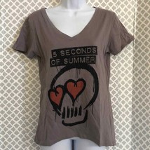 Youngblood 5 seconds of summer SOS gray band tee - £15.46 GBP