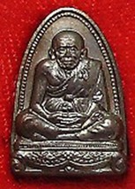 1992 LP TUAD THUAD BLESSED BY YANTRA AMARO THAI STRONG PROTECTION AMULET... - $50.25