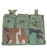 US Army M-16A2 magazine bandoleer bandolier 3-pocket woodland, MOLLE II - €17,25 EUR