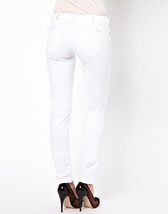 Wrangler Msr01 White High Waist Tapered Leg Women&#39;s Jeans 14 x 30 140591 - £18.06 GBP