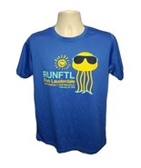 2018 Run Fort Lauderdale A!A Marathon &amp; Half Mens Small Blue Jersey - $22.00
