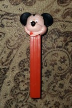 Mickey Mouse Red Pez Dispenser No Feet Red 3.9 Austria 8 No Nose Vintage - £57.07 GBP