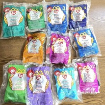 Beanie Babies LOT Of 11  Ty  MCDONALDS Happy Meal Toys NEW 1999 Missing ... - $13.71