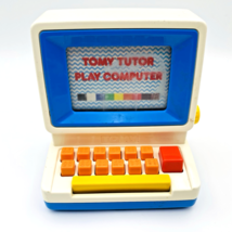 Tomy Tutor Play Computer 1980s Retro Educational Toy Made in Japan Vinta... - $31.67
