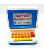 Tomy Tutor Play Computer 1980s Retro Educational Toy Made in Japan Vinta... - $44.54 CAD