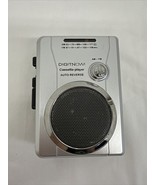 DIGITNOW Cassette Player Works But Plays Tapes Slow. Use for parts Silve... - $15.21 CAD