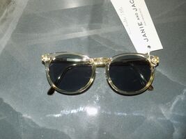 Janie And Jack Classic Gold Clear Frame Sunglasses  Size 2-4 Years NEW - $13.35