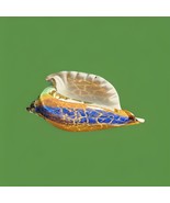 Blown Glass Multicolored Conch Shell 10 X 5 X 4in Beautiful Piece - $129.92