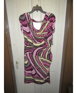 NWT ($89) Alfani Brasil Ladies Dress-Wavy Ikut-Size 12 - $31.38 CAD