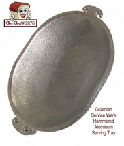 Guardian Service Ware Hammered Aluminum Service Tray no lid Vintage - $24.95