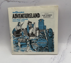 Walt Disney World Adventureland View Master Read Along Booklet Only Vintage - £9.66 GBP