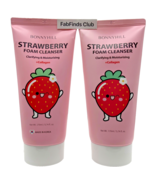 2x Korean Bonnyhill Strawberry Foam Cleanser  Clarifying, Moisturizing +... - $27.23