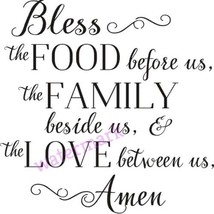 &quot;Bless The Food Before Us, The Family Beside Us And The..&quot; Quote Publicity Photo - £6.46 GBP