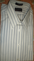 Men Shirt - Hathaway -  Size 16, long Sleeve 34 - $12.00