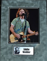 Eddie Vedder Signed Photo - Pearl Jam - Edward Louis Severson Iii, 12&quot;x16&quot; w/COA - £462.95 GBP