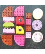 Duplo Lego My First Replacement Parts Lot 16 Loose Pieces Eye Ice Cream - $16.11 CAD