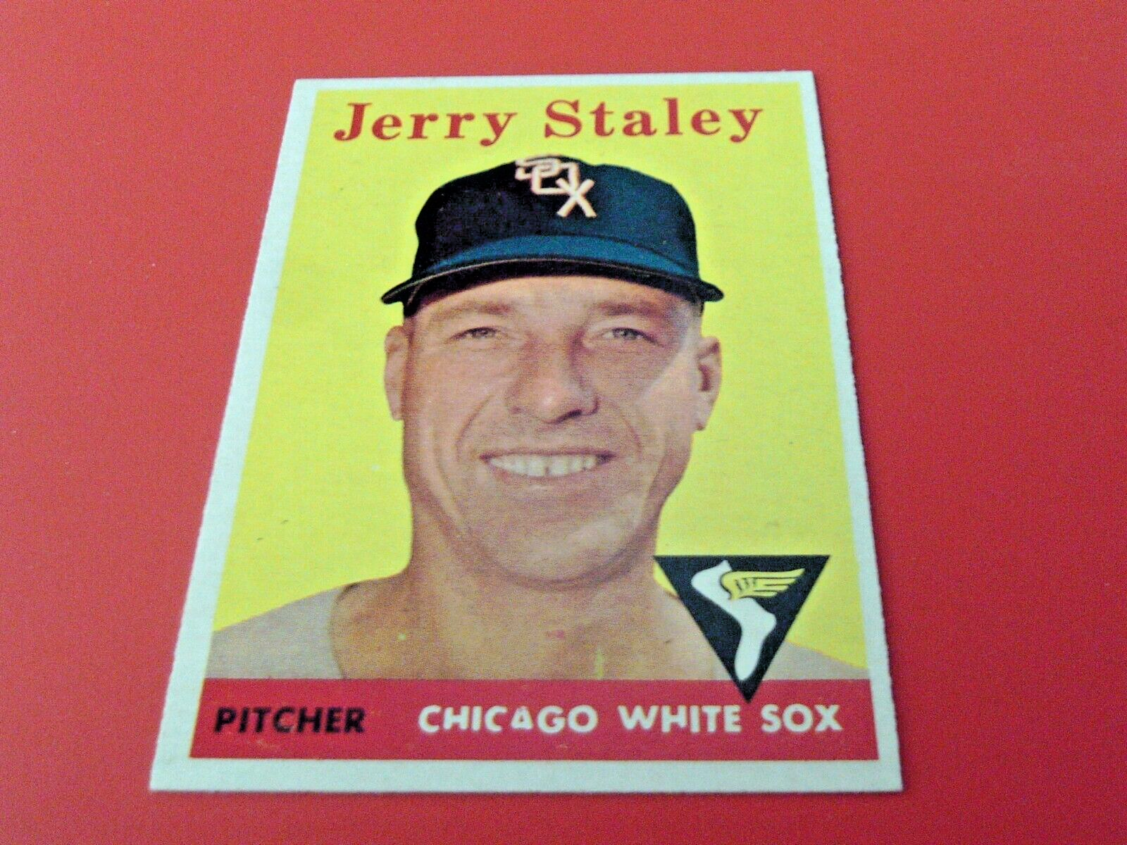 Primary image for 1958  TOPPS    JERRY  STALEY  # 412   WHITE SOX     NM  /  MINT   OR  BETTER  !!