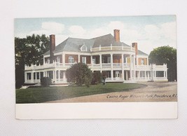 Early Casino Roger William&#39;s Park Providence RI Postcard Unposted Undivided Back - £7.77 GBP