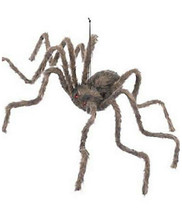 Halloween prop 50 In Hairy Spider - Decorations (sh) O12 - £102.84 GBP