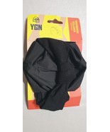 YGN You Go Natural Satin Lined Soft Stretch Womens Knotted Headband - Black - $179.32 MXN