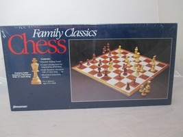 NEW SEALED PRESSMAN FAMILY CLASSIC CHESS #3224 1991 - $19.79