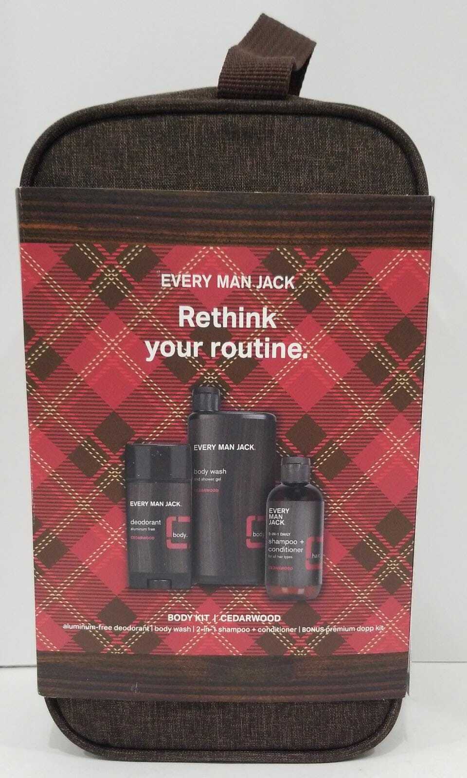 Every Man Jack Cedarwood Bath and Body Gift Set for Men Item image 2
