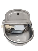 Stainless Water Trough Bowl Automatic Drinking For Dog Horse Cow Pig Aut... - £21.93 GBP