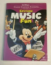 Disney&#39;s Classic Cartoon Favorites Extreme Music Fun Dvd Volume 6 NEW/SEALED - £23.16 GBP