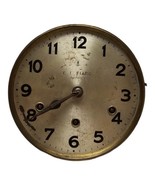 Vintage Gustav Becker Clock Dial &amp; Movement Not Tested - £46.96 GBP
