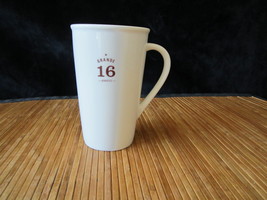 2010 Starbucks Grande Coffee Latte Tea Cup Ivory Ceramic Tall Mug 16 oz - £15.00 GBP