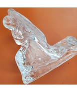 Vintage Antique Style Christmas Angel Figurine Candle Holder 6x6 Inch Glass - £13.97 GBP