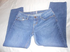American Rag cie womens skinny cropped  jeans size 9R dark denim stretch EUC  - £7.75 GBP
