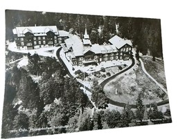 Oslo Norway Holmenkollen Turisthotel Aerial View RPPC PC Postcard - £5.35 GBP