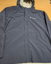 Free Country Windbreaker Hoodie Jacket Waterproof Active Classic  SZ Large - £14.30 GBP