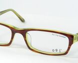 OGI 3059 245 Mahogany Brown / Green EYEGLASSES GLASSES FRAME 51-18-140mm... - $79.20