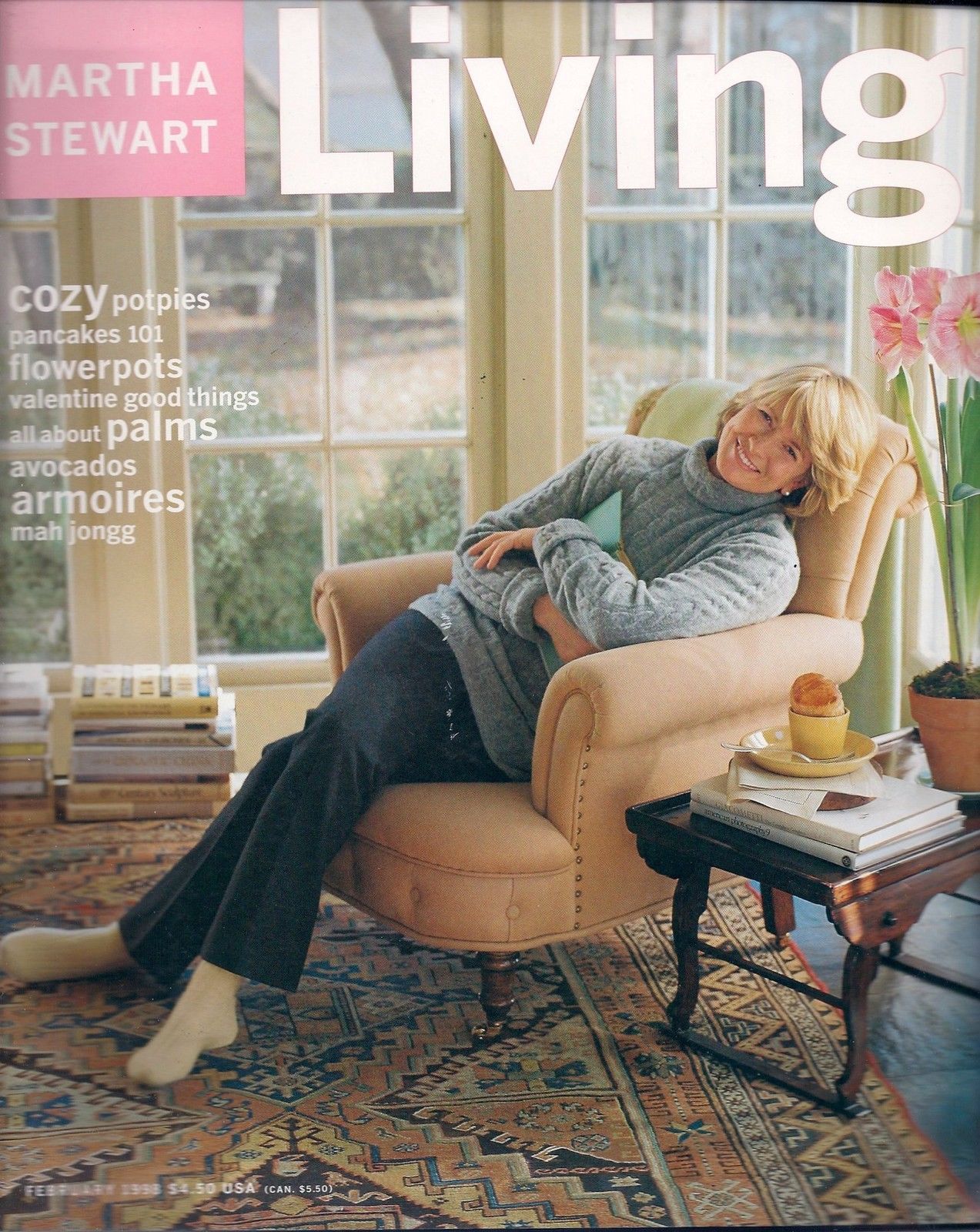 Primary image for Martha Stewart Living Magazine February 1998