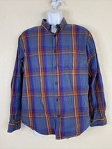 Columbia Men Size L  Plaid Button Up Shirt Long Sleeve Pocket - £5.73 GBP