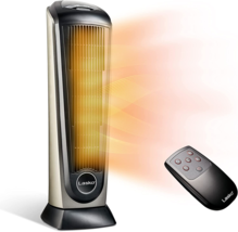 Lasko 751320 Ceramic Space Heater Tower Adjustable Thermostat Timer Remote - New - $48.50
